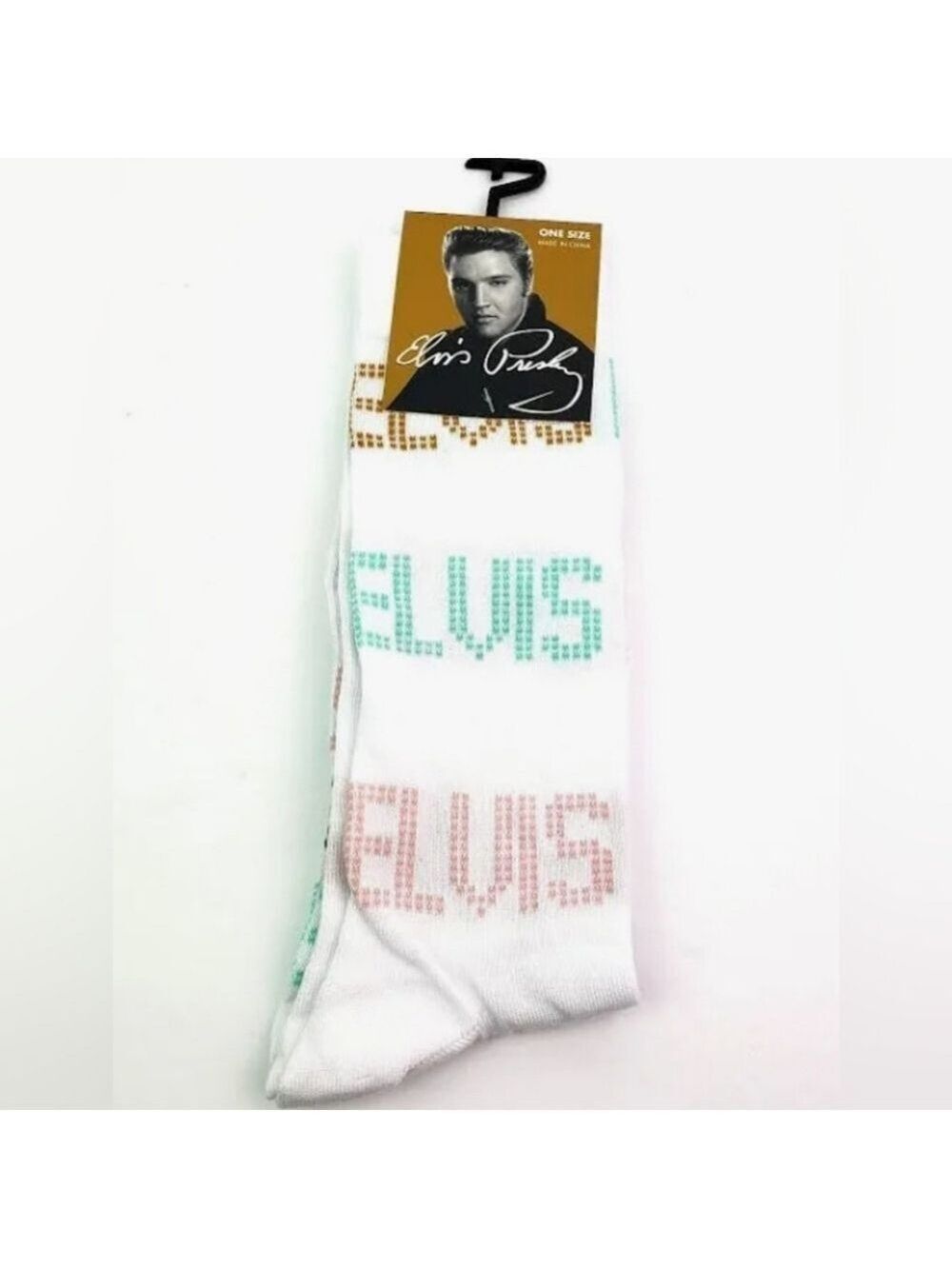 4/$25 Elvis Presley Novelty Socks Fun Socks Crazy Socks Graceland